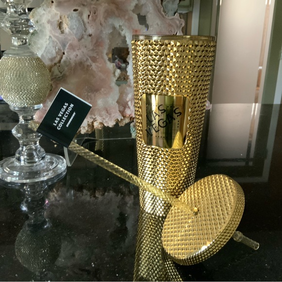 Starbucks Collectible Gold tumbler Las Vegas Limited Edition - Picture 5 of 7